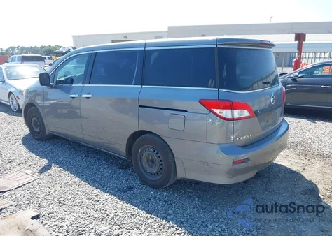 2015 Nissan Quest S z USA, uszkodzony, nr VIN JN8AE2KP7F9128563